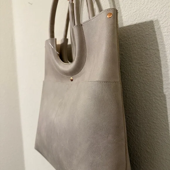 ULTA Beauty Stone Faux Leather Tote Bag - Picture 3 of 11